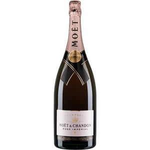 Moët & Chandon Rose Magnum Brunt NV Imperial Champagne 12% 150cl